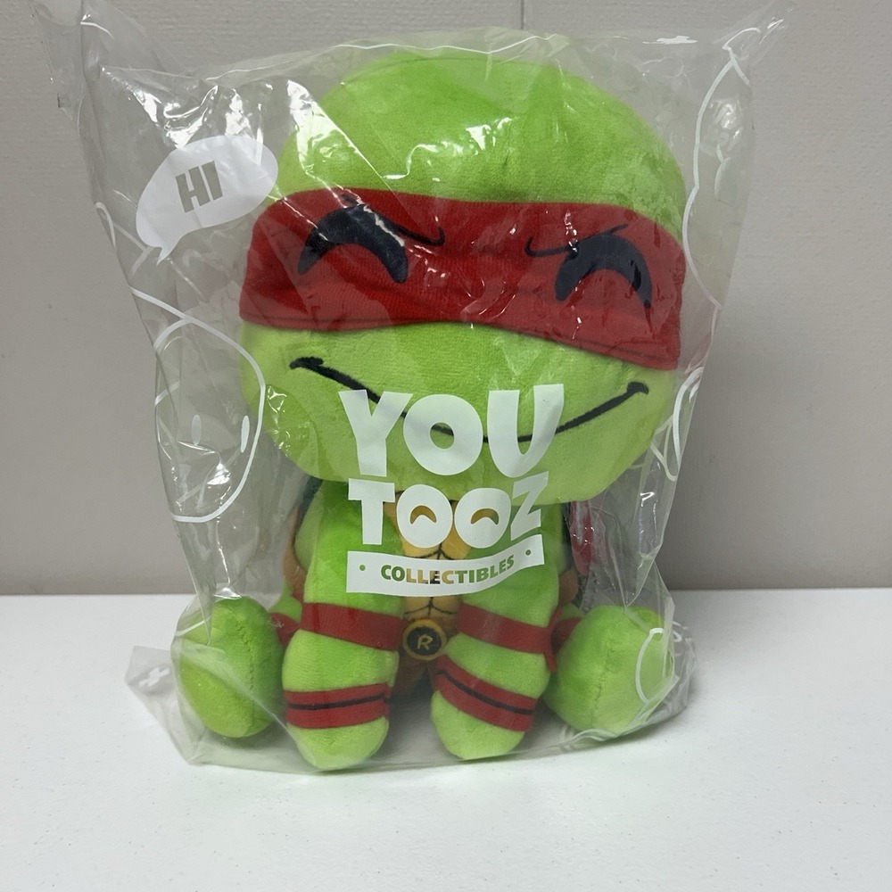 Youtooz: Teenage Mutant Ninja Turtles Collection - 9 Inch Raphael Plush NOS